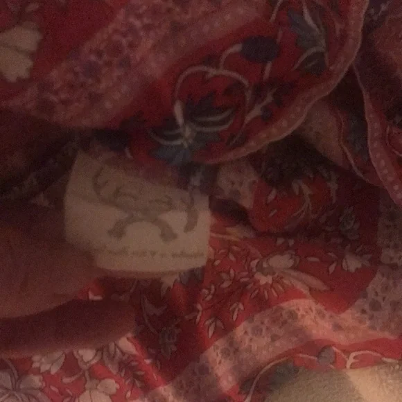 SPELL AND THE GYPSY FOLKTOWN BLOUSE WINE LARGE ORIGINAL DROP - Picture 8 of 8